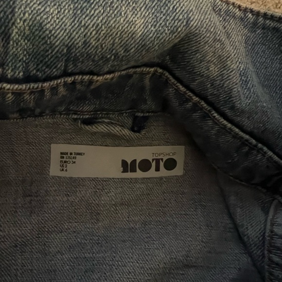 Oversized Vintage Jean Jacket Topshop - Picture 2 of 3